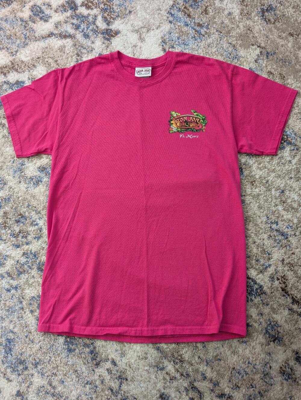 Ron Jon Surf Shop T-Shirt Hot Pink